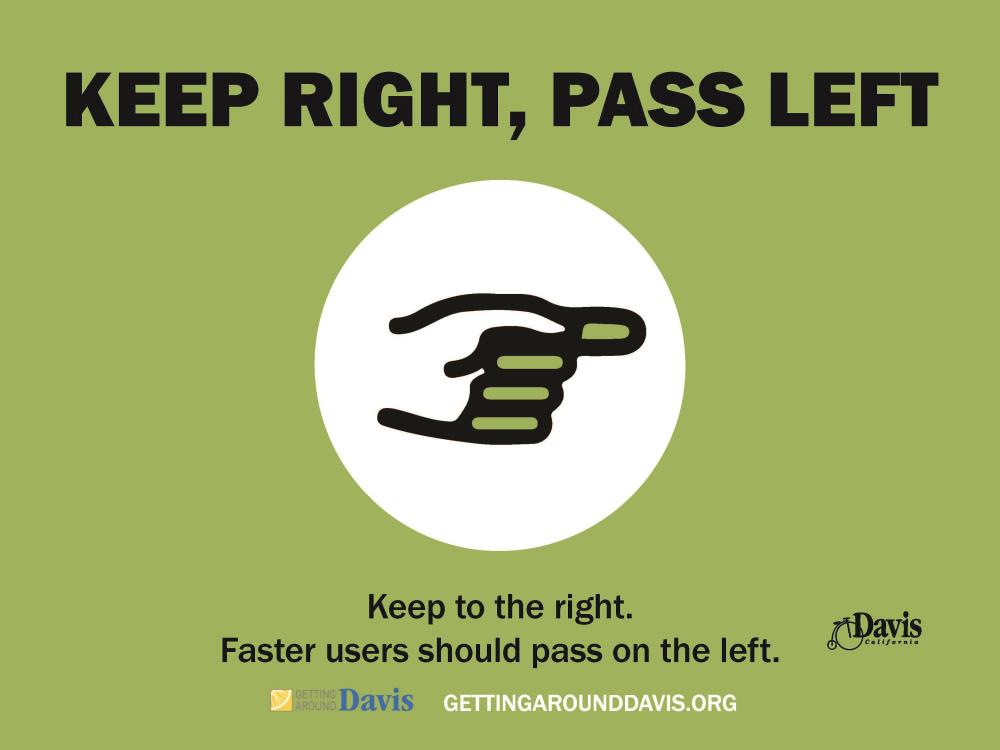 keep right pass left