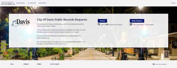 Public Records Request Portal