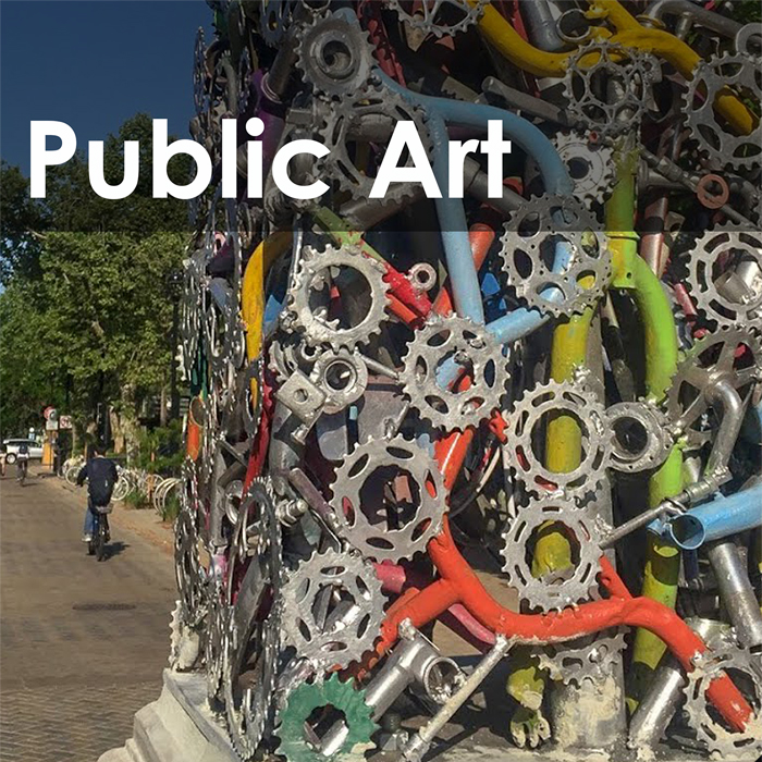 public art button