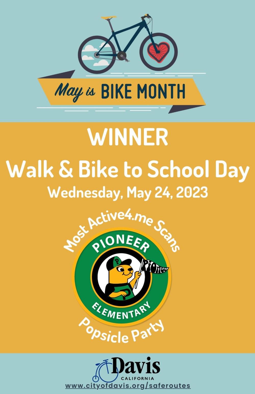 Bike to school day 2021 sale