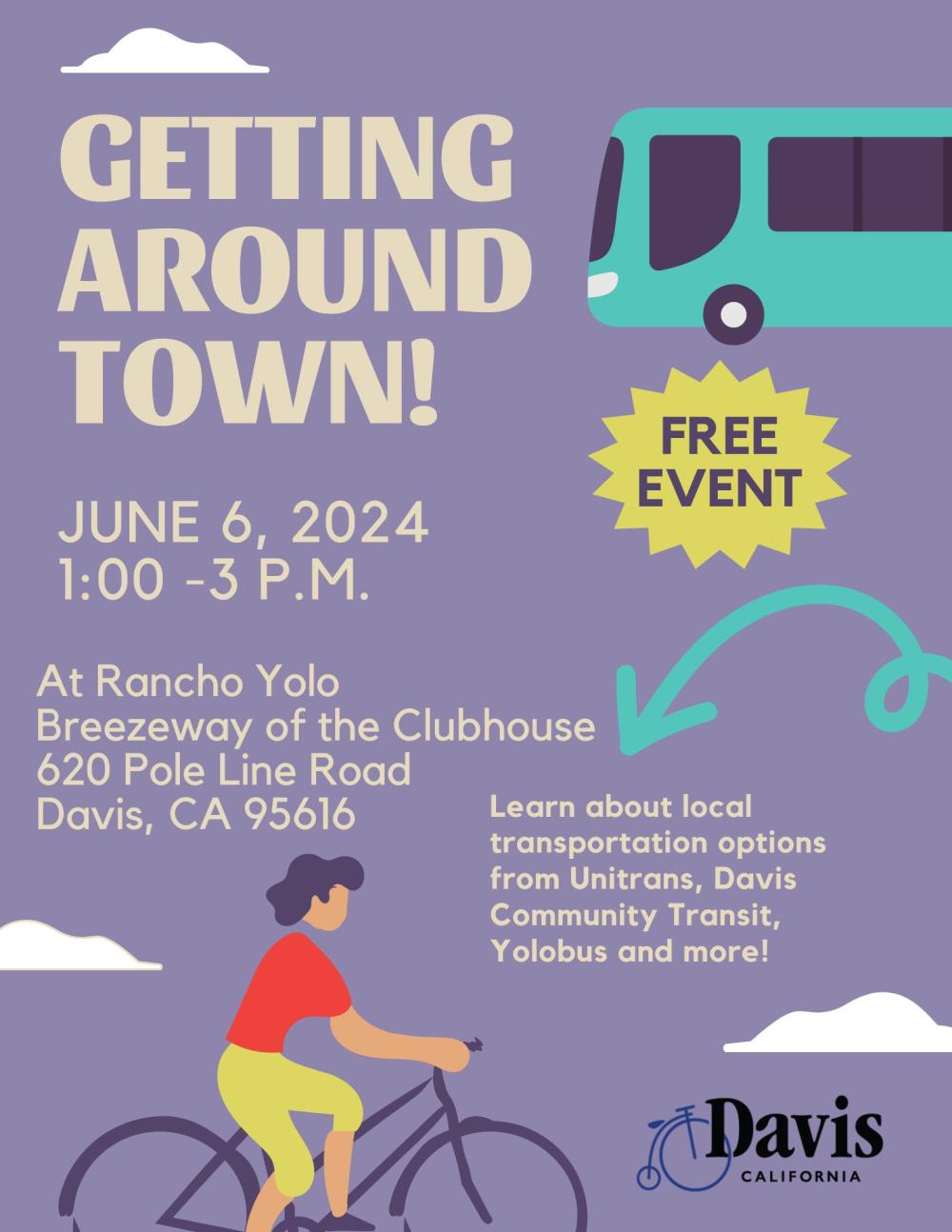 Getting Around Town - June 6