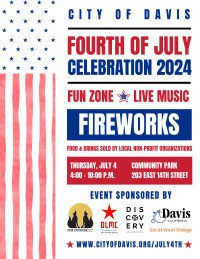 2024 Fourth of July Poster Small