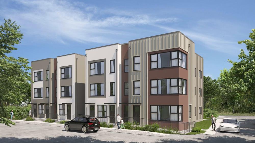 Rendering of Sweetbriar Townhomes