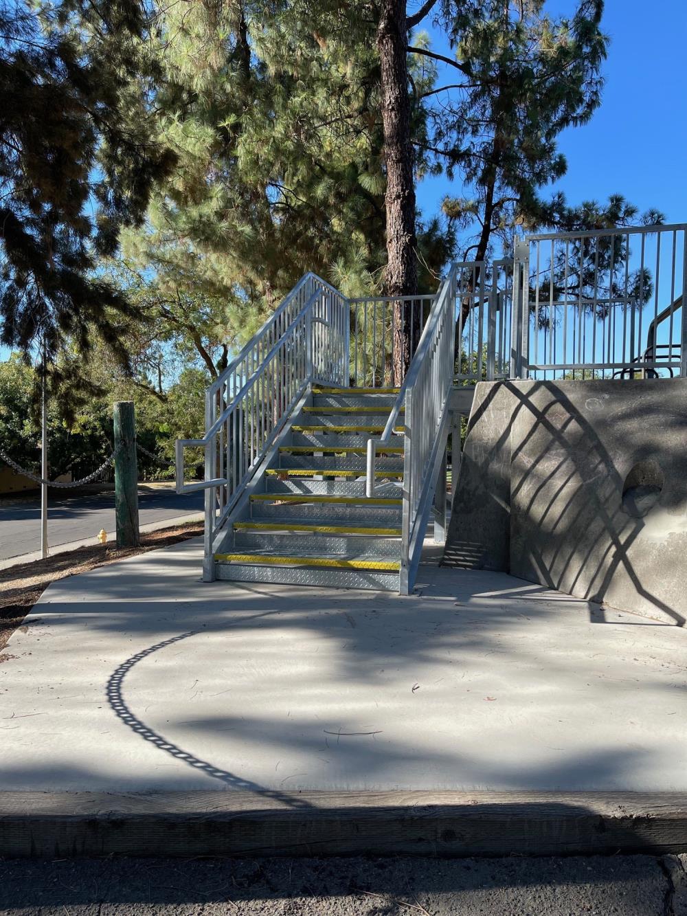 Slide Hill stairs