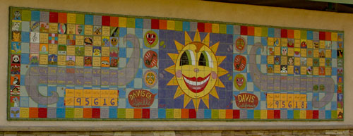 The Davis Song Mosaic in Central Park