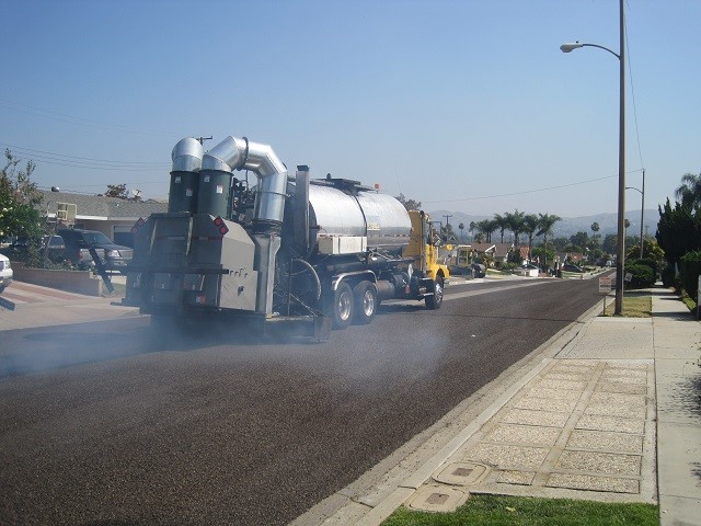 Chip Seal Distributor Truck